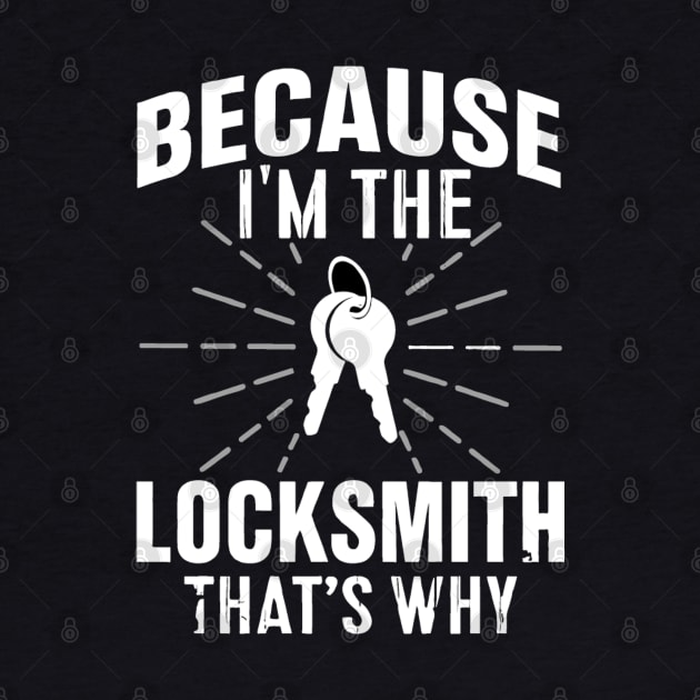 Because I'm the Locksmith That's Why by rhazi mode plagget